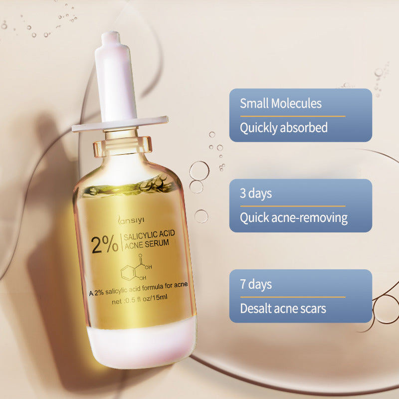 Sérum Anti-Acné à l’Acide Salicylique 2% – Résultats Rapides & Peau Purifiée
