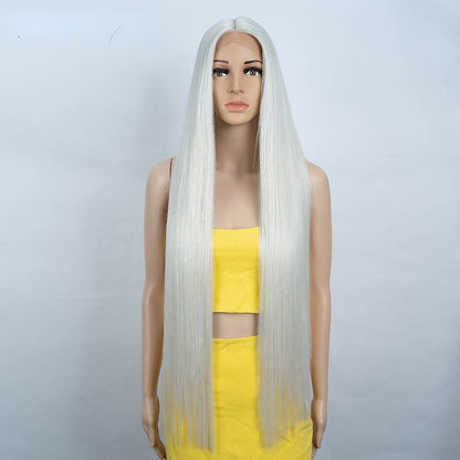 Perruque Longue Lisse – Rebecca Fiber Synthétique Haute Qualité