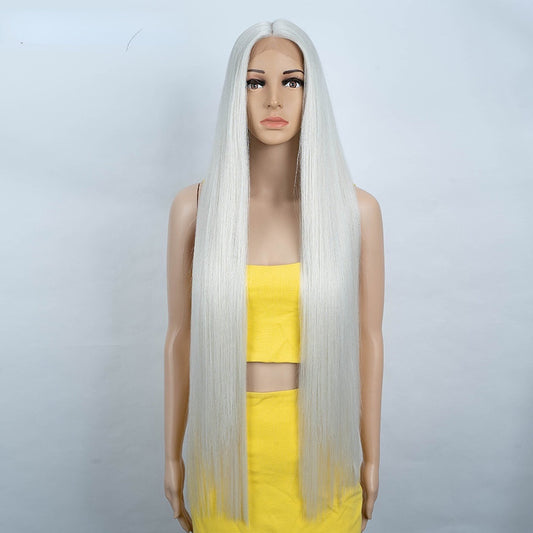 Perruque Longue Lisse – Rebecca Fiber Synthétique Haute Qualité