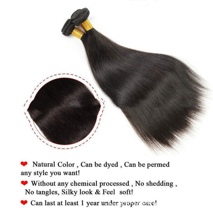 Extensions Tissées – Cheveux Humains 100 % Naturels