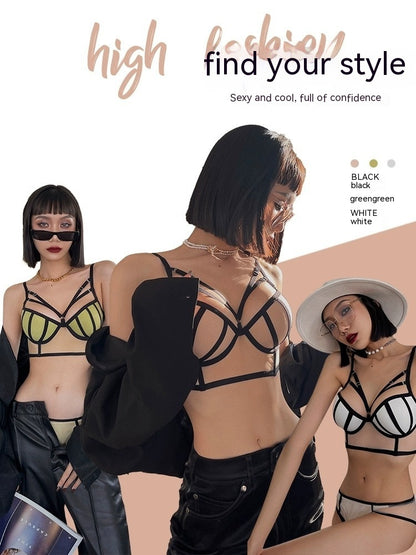 Ensemble lingerie “Strappy Illusion” – Moderne, sensuel, affirmé